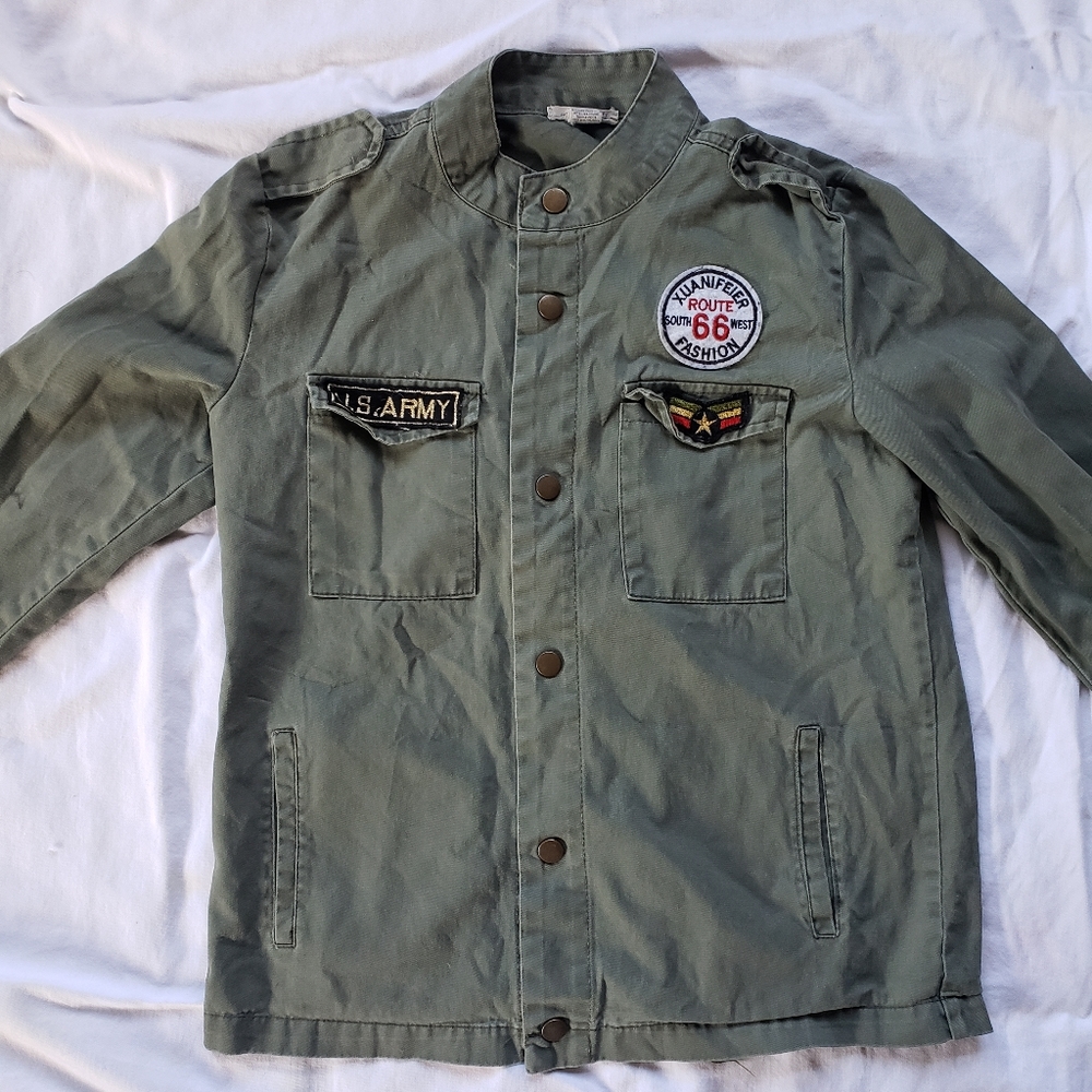 Army Green Jacket/ Sweater